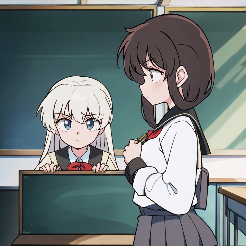 00014-2902375243-2girls, platinum blonde hair, brown_hair, school_uniform, chalkboard, classroom,    _lora_ranma_style_0.6_.jpg